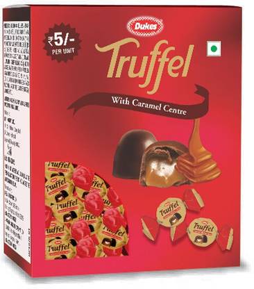 Dukes Truffle with centered Caramel Toffee