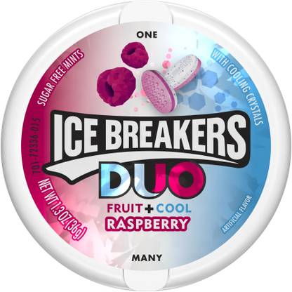 Icebreakers Duo Fruit + Cool Raspberry Mint