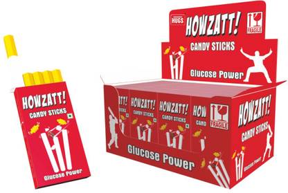 HUGS Howzatt Glucose Candy Sticks | Sweet Glucose Candy Cigarette