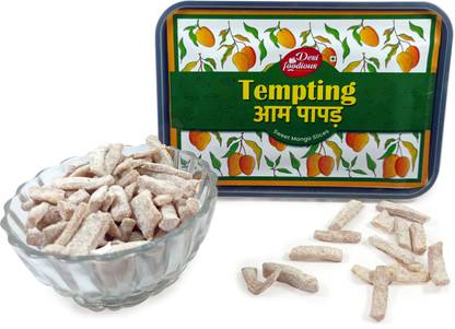 Desi foodious Tempting Aam Papad Pack of Dry Mango Slice, Mango Slice Churan, Mango Candy