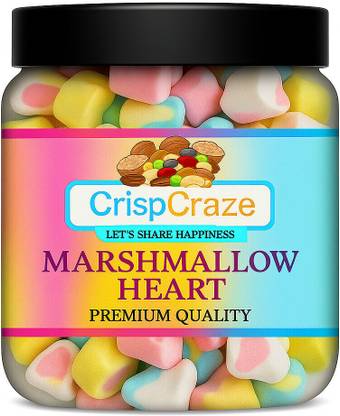 crispcraze marshmallow candy /strawberry marshmallow candy (100pieces) strawberry, vanilla Marshmallow