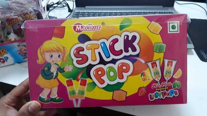 Madhur STICK POP MIX FRUIT Jelly Candy