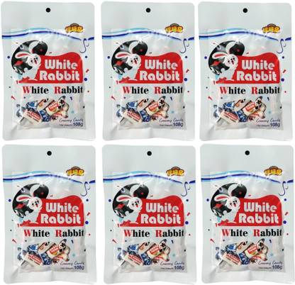 White Rabbit Creamy Candy Toffee With Soft Chewy Milk Toffee