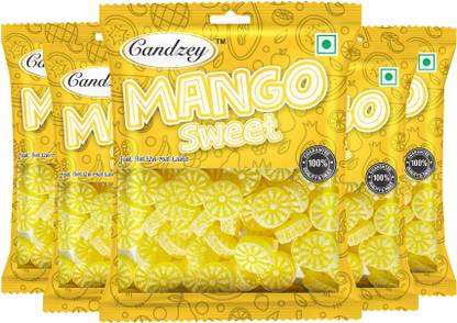 Candzey Sugar Boiled Hard Mango Candy Mango Meetha Candy