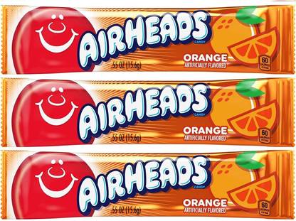 Air Heads Candy Orange Flavoured Orange Candy