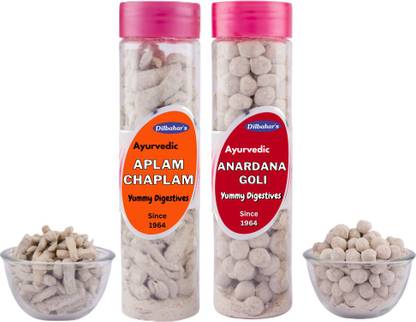 Dilbahar Anardana Goli Aplam Chaplam Combo 375 g Mango, Pomegranate