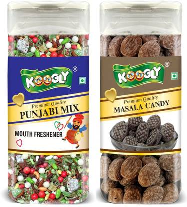 Koogly Premium Quality After Meal - Masala Candy, Punjab Mix Mouth Freshener