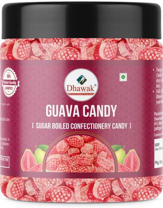 Dhawak Guava Candy |Chatpatti Flavoured Candy| Khatta Meethi Toffee | Jar Pack Guava Candy