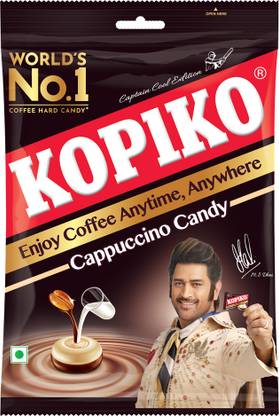 KOPIKO Cappuccino Coffee Candy-World's No 1 Coffee Candy-297.5g (85 Pieces in Each) Coffee Candy