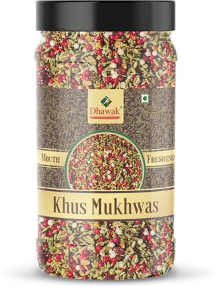 Dhawak Khus Mukhwas Home Made Mouth Freshner|Digestive, After-Meal,Mukhwas Sweet Mouth Freshener