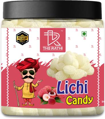 THE RATHI Litchi Flavour Candy | Candy Khatti Mithi Goli |Litchi Toffee| Litchi Candy Lichi Candy