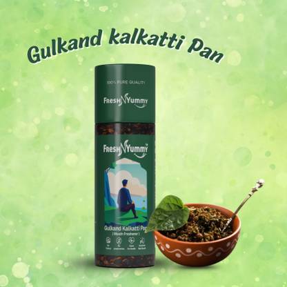 FRESH N YUMMY Delight Gulkand Pan Mukhwa with Dry Dates & Other Healthy Ingredients Gulkand Kalkatti Pan Mouth Freshener