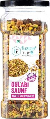 Fuzion Foodz Gulabi Saunf|Mouth Freshener|Mukhwas,170g sweet Mouth Freshener