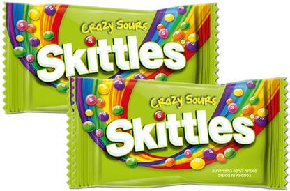 Skittles Crazy Sour Flavoured Candy
