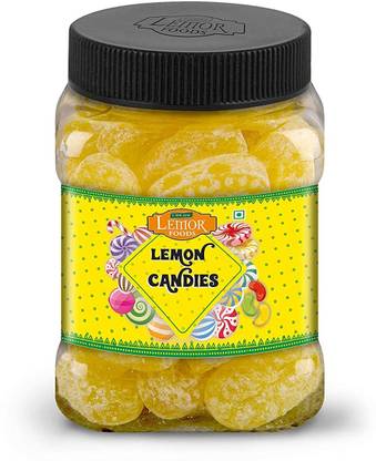 Lemor Lemon Candies (330 GMS, 2 Jars of 165 GMS Each) | (2 x 165 g) lemon Candy