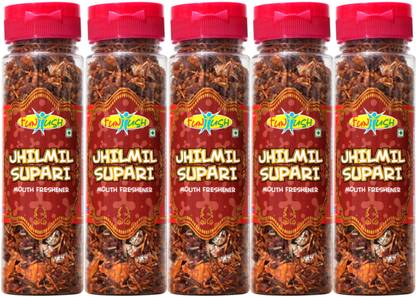 Funtush Jhilmil Supari Mukhwas 70 grams Bottle | Premium Mukhwas Mouth Freshener Mint Mouth Freshener