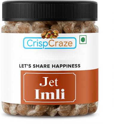 crispcraze Imli Candy Khatti Meethi Imly, Twisted Emly Candy, IMLI Sour Candy (400 g) imli candy, imli toffee, imli candy toffee, candy, khati mithi imli candy, tamarind flavor Candy