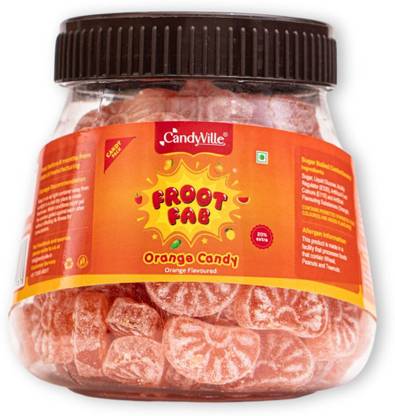 CandyVille Froot Fab Orange / Santra / Narangee Candy