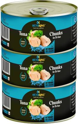 Octoking Tuna Chunks in Water, Salt Added Chunks