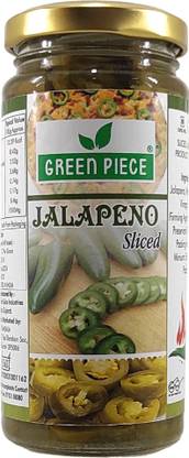 GREEN PIECE Jalapeno Sliced (230gm) Jalapenos