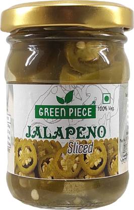 GREEN PIECE Jalapeno Sliced (120gm) Jalapenos