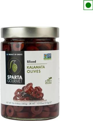 Damati Sparta Kalamatta Sliced Olives Olives