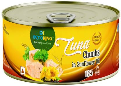 Octoking TUNA CHUNKS IN SUNFLOWEWR OIL Sea Foods