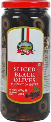 caneen Sliced Black Olives, for Authentic Taste in Cooking, Garnishing, Pizzas toppings Olives