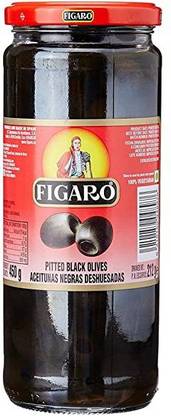 FIGARO Pitted Black Olives Olives