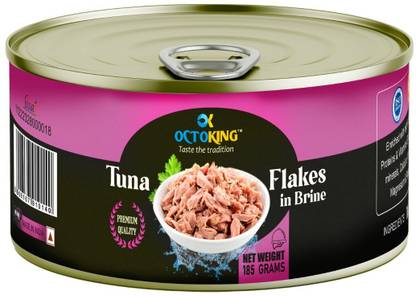 Octoking Tuna Flakes Salt water added Sea Foods