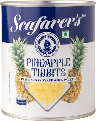 Seafarer's Pineapple Tidbits, 1700g (850g x 2) Fruits