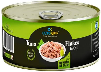 Octoking Tuna Flakes with Oil Sea Foods