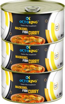 Octoking Mangalore Style Mackerel Fish Curry Sea Foods