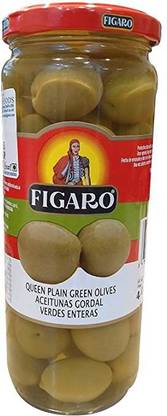 FIGARO Queen Plain Green Olives Olives