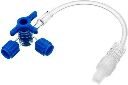 SURUWAY PLUS 3 Way Stopcock With Extension Tube 10CM Intravenous  Cannula