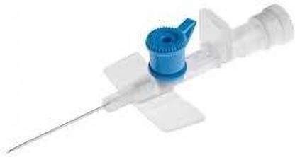 SURUFLON IV Cannula 22G With Injection Port, Wings And Radio opaque Line Intravenous  Cannula
