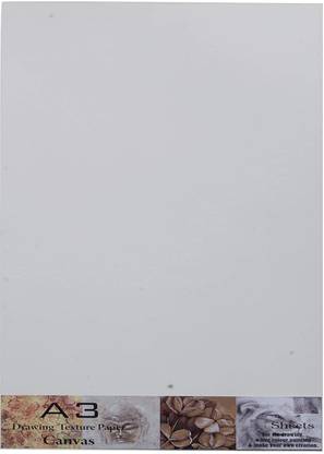 KRISHNA A3 DRAWING TEXTURE CANVAS PAPER Acrylic Soft Touch Pre Stretched Canvas (Set of 25)
