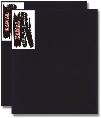 KAMAL canvas Cotton Medium Grain Board Canvas (Set of 2)
