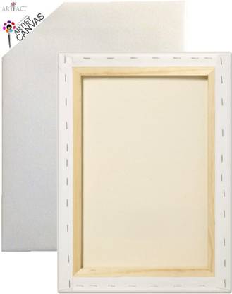 Artifact 12" x 18" Cotton Grain Stretched Canvas Board (Set of 1)