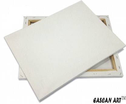 Eascan Art 24" x 18" Cotton Medium Grain Pre Stretched Canvas (Set of 1)