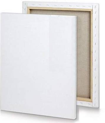 Eascan Art 12" x 18" Linen Medium Grain Stretched Canvas Board (Set of 2)