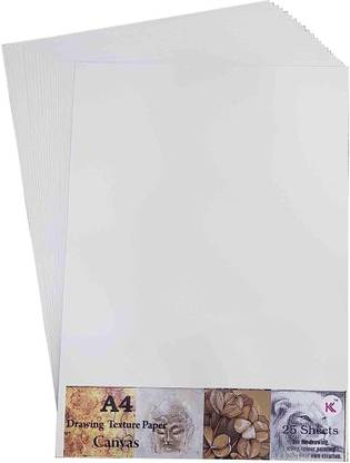 KRISHNA Canvas Cotton, Acrylic Acid Free Primed Canvas Board (Set of 25)