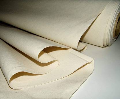M Fabrics Modern Cotton Extra Fine Grain Canvas Roll (Set of 1)