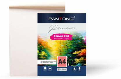 PANTONIC A/4 CANVAS PAD Cotton Medium Grain Canvas Pad (Set of 1)