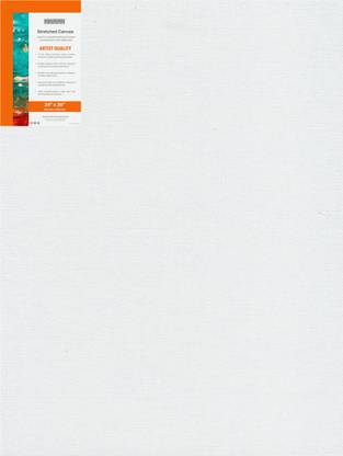 Pragati Systems 'Artist' Series 10 oz Pre-stretched Canvas (24"x36") Polycotton Medium Grain Pre Stretched Canvas (Set of 1)