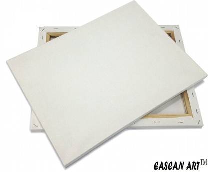 Eascan Art 14" x 20" Cotton Medium Grain Primed Canvas Board (Set of 1)