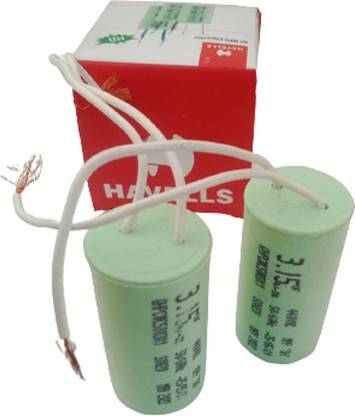 Havvls 3.150 MFD Fan Capacitor Electrolytic Capacitor