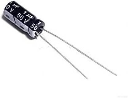 NexElectronic 1uf 50V (High Quality) Electrolytic Capacitor