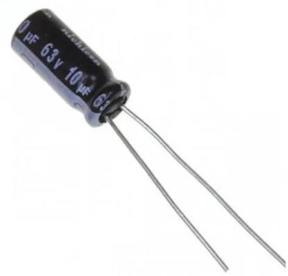 Ihc 10uF 63V Electrolytic Capacitor (Pack of 50) Electrolytic Capacitor