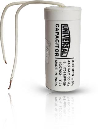 Universal Capacitors 2.50 MFD Fan Capacitor Power Capacitor